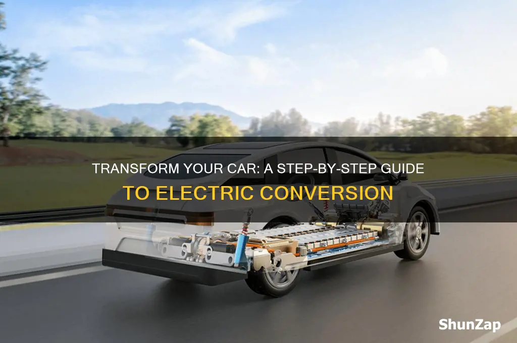 how to make car convert to electrical