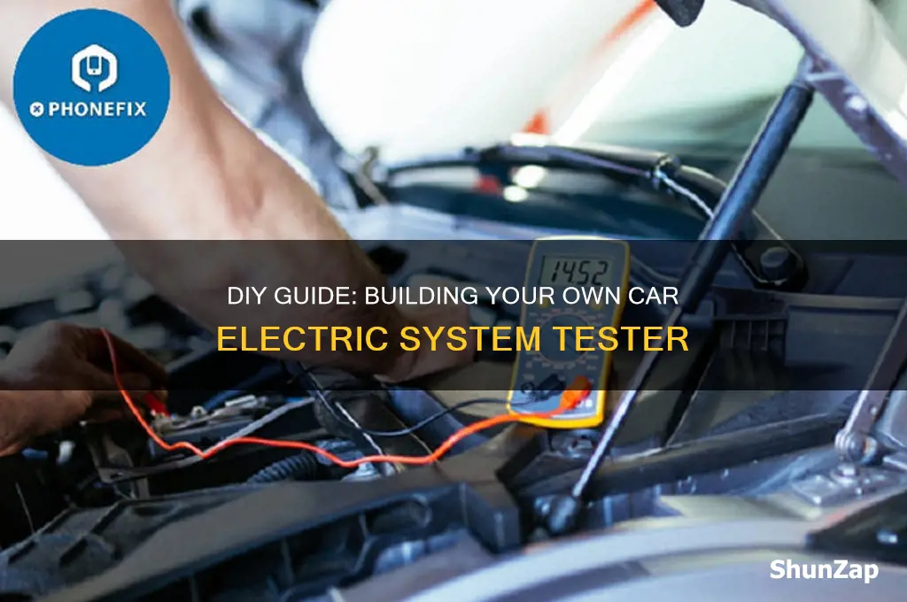 how to make car electric tester