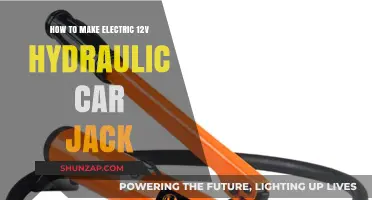 DIY Electric 12V Hydraulic Car Jack: Build Your Own Power Tool