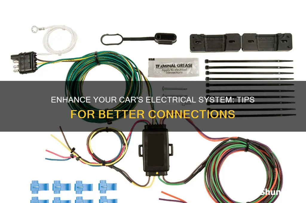 how to make electric connection better car