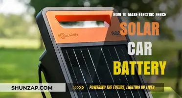 DIY Solar-Powered Electric Fence: Using Car Batteries for Sustainable Fencing