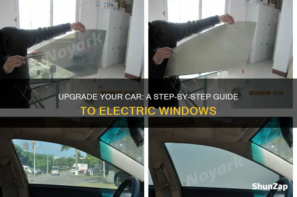 how to make my car windows electric