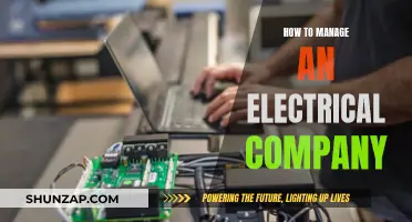 Strategies for Effectively Managing an Electrical Company
