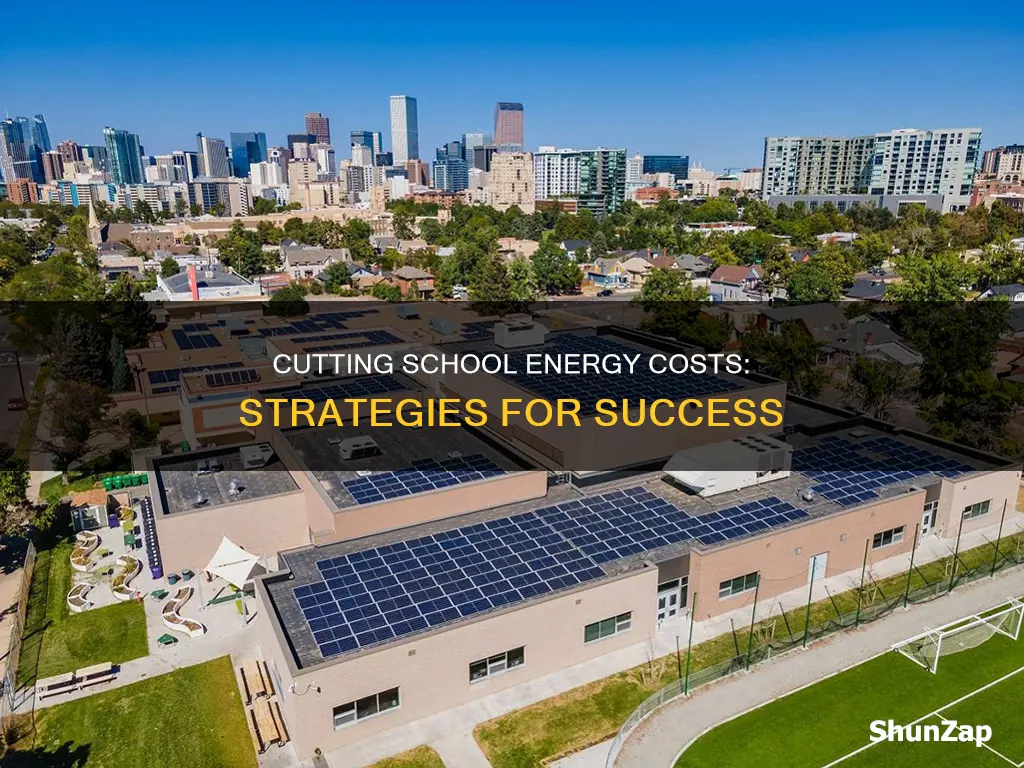 how to manage electricity costs in schools