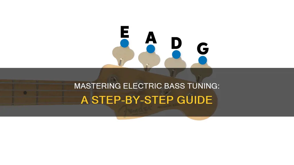 how to manual tune a electric bass