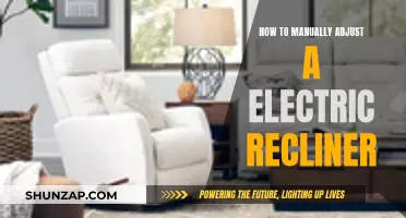 Adjusting Your Electric Recliner: A Step-by-Step Guide