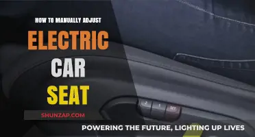 Mastering Manual Adjustments: A Guide to Electric Car Seat Customization