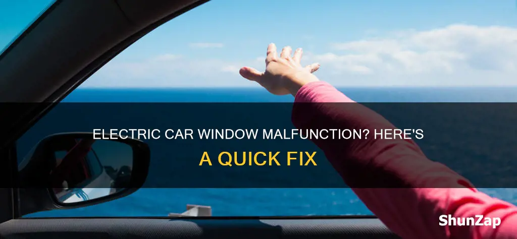 how to manually close auto electric window