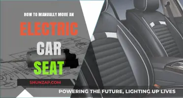 Manually Adjusting Your Electric Car Seat: A Step-by-Step Guide