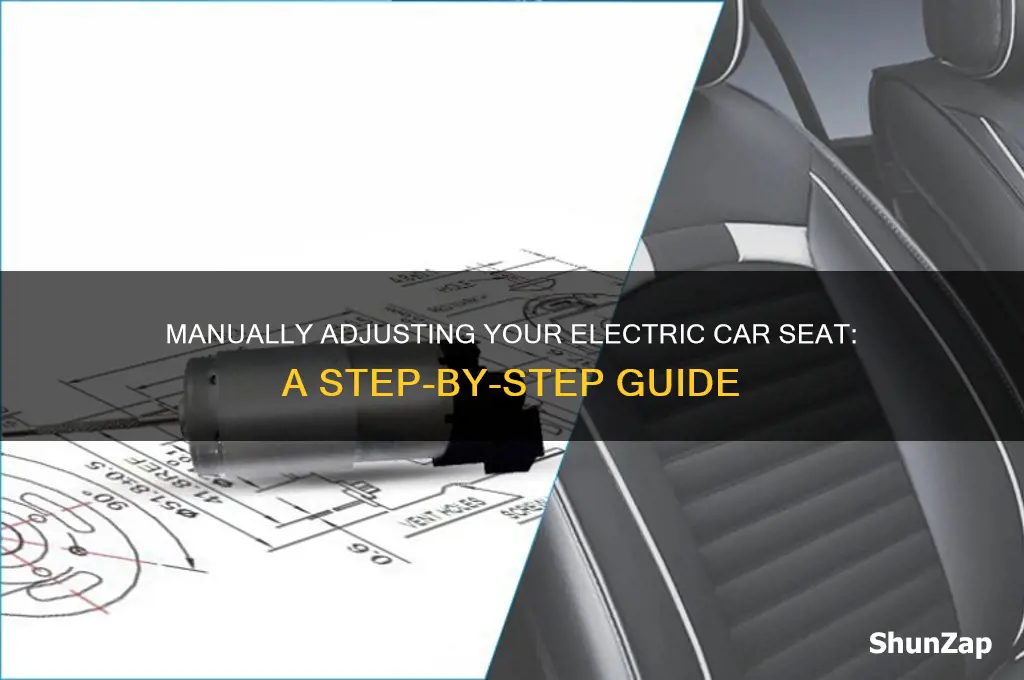 how to manually move an electric car seat