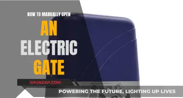 Opening Electric Gates Manually: A Step-by-Step Guide