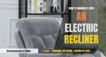 Easy Guide: Opening an Electric Recliner Manually