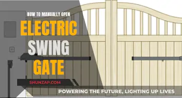 Opening Electric Swing Gates: A Step-by-Step Guide