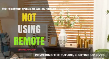 Cozy Up: Mastering Your Electric Fireplace Without the Remote