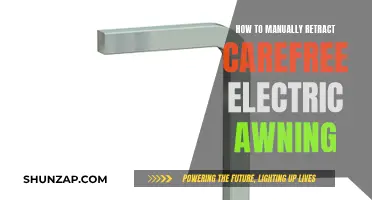 Retracting Your Carefree Electric Awning: A Manual Guide
