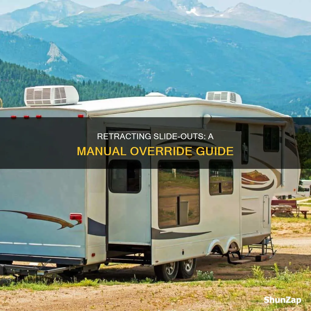 how to manually retract electric slide out