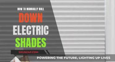 Electric Shades Stuck? Try This Quick Manual Override Fix
