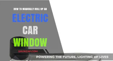 Manually Rolling Up Electric Car Windows: A Quick DIY Guide
