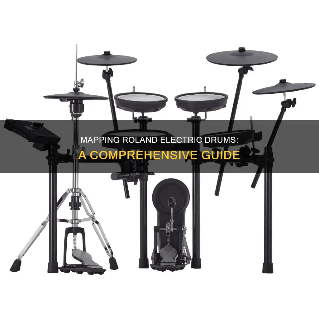 how to map out roland electric dtums