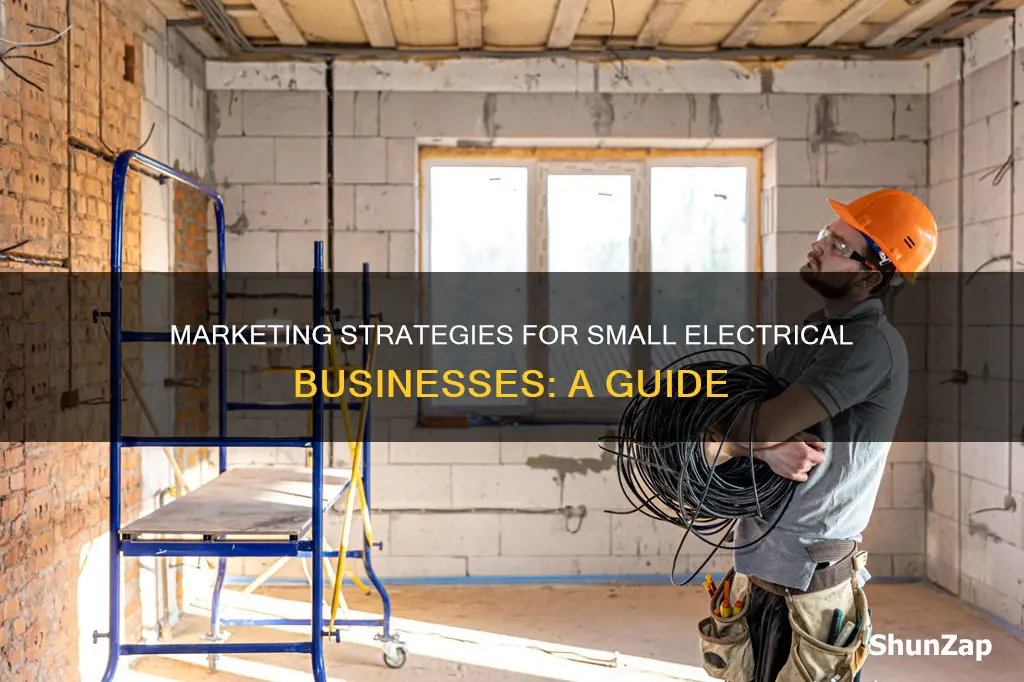 how to market a small electrical business