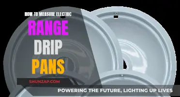 Measuring Electric Range Drip Pans: A Quick Guide