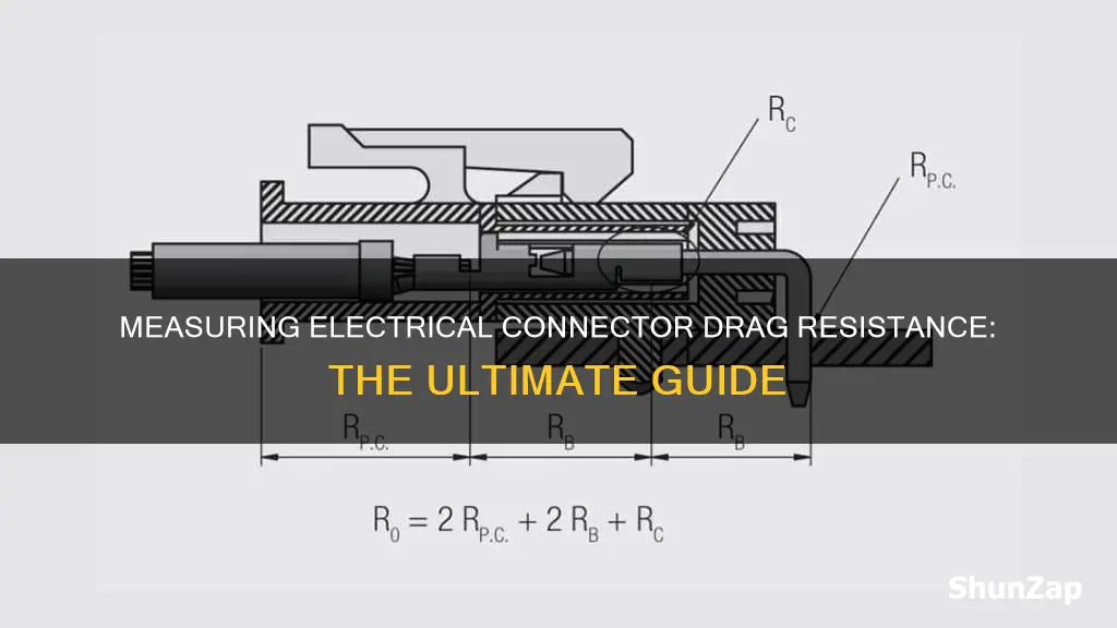how to measure electrical connector drag risistance