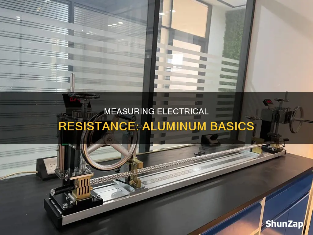 how to measure electrical resistance of aluminum