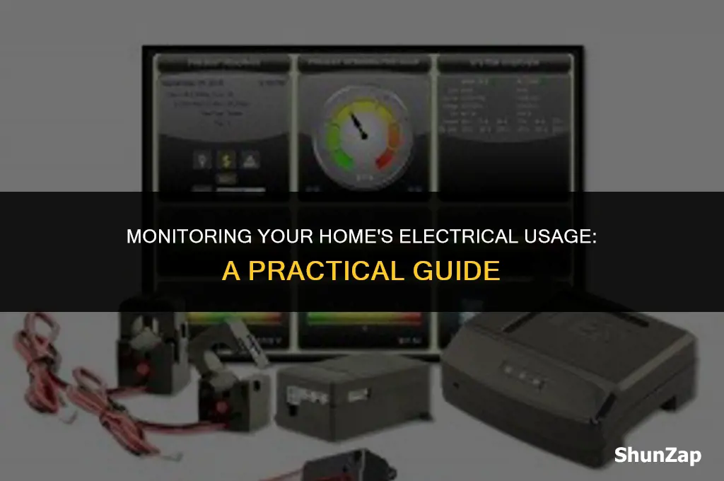 how to measure electrical use in home sircuit