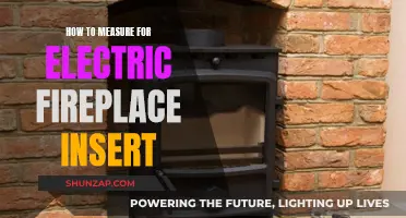 Choosing the Right Electric Fireplace Insert: Measurements and More
