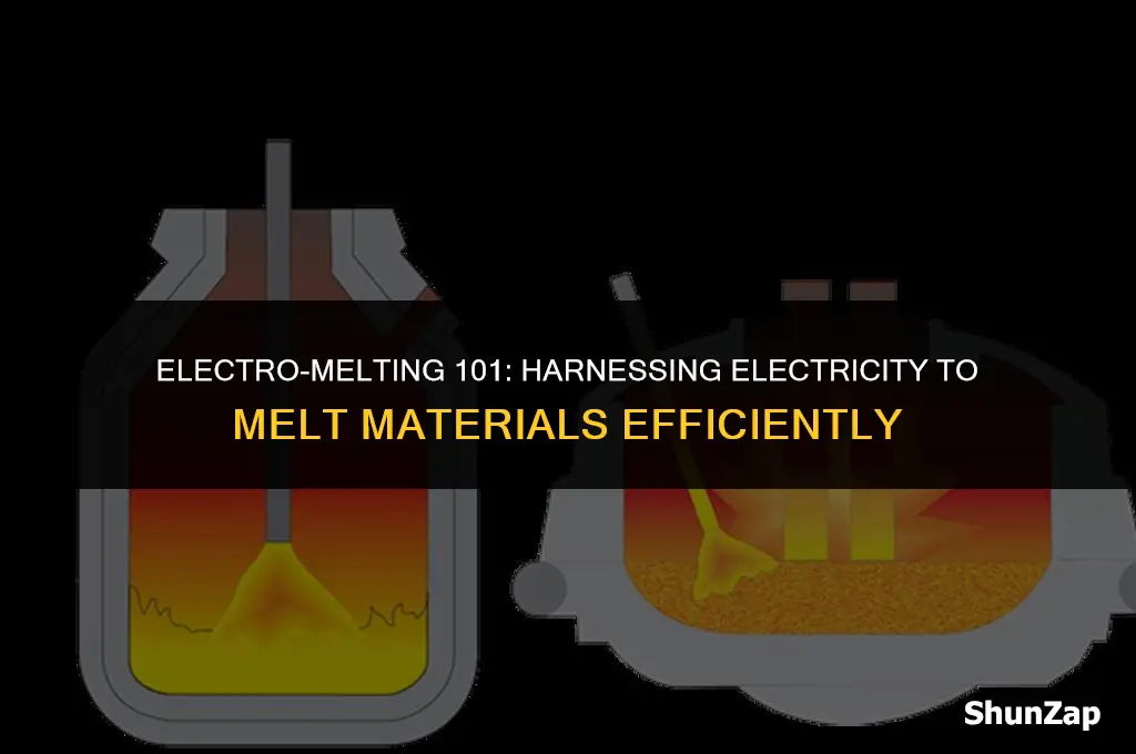 how to melt using electricity
