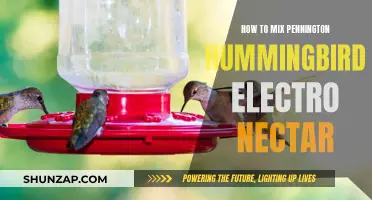 Mixing Pennington's Hummingbird Electro Nectar: A Quick Guide