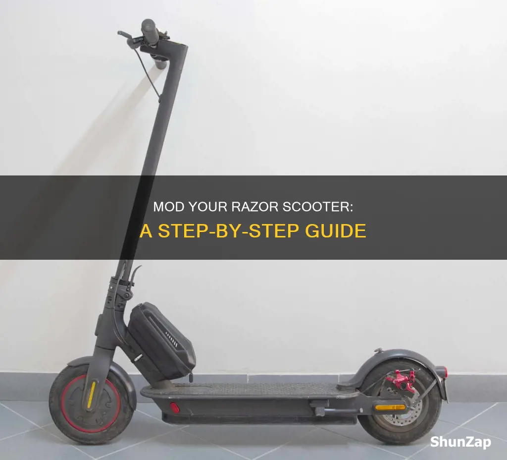 how to mod a razor electric scooter