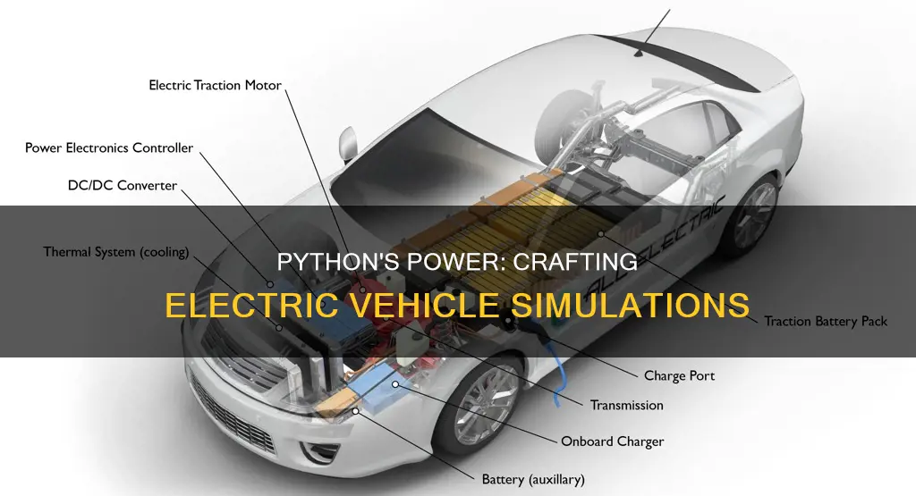 how to model an electric vehicle in python