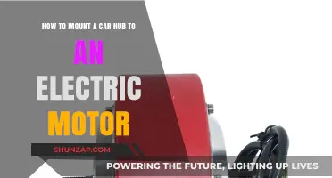Mounting a Car Hub to an Electric Motor: A Step-by-Step Guide