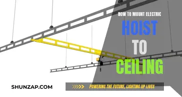 Electric Hoist Installation: Mounting to the Ceiling