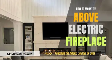 Mounting a TV Above an Electric Fireplace: A Step-by-Step Guide