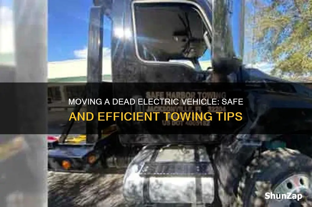 how to move a dead electric car