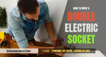 Relocating Double Electric Sockets: A DIY Guide