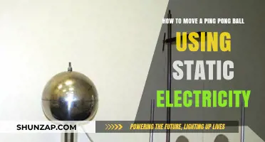Electrifying Play: Moving Ping Pong Balls with Static Electricity