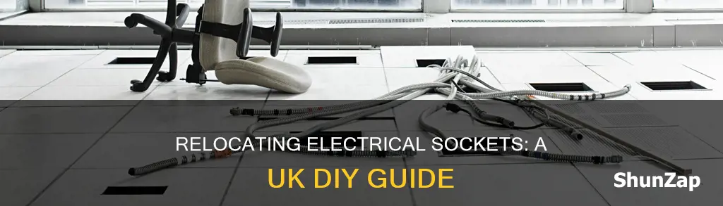 how to move an electrical socket uk