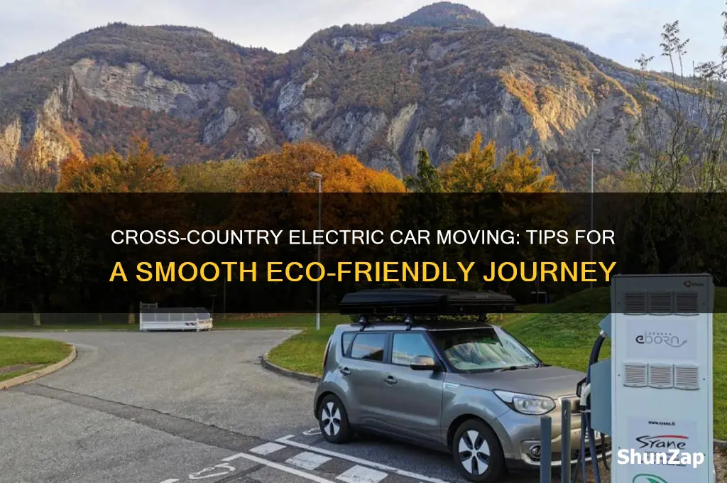 how to move cross country in an electric car