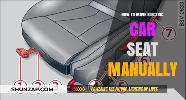Manually Adjusting Your Electric Car Seat: A Step-by-Step Guide