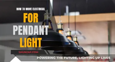 Relocating Electrical for Pendant Lights: A DIY Guide