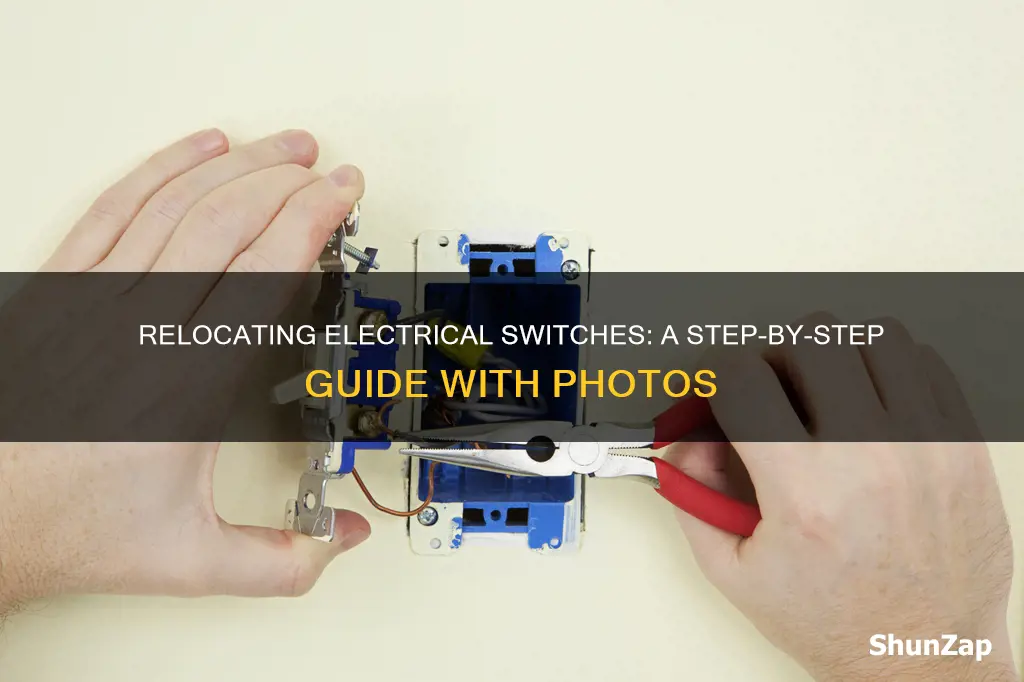 how to move electrical switch with pics