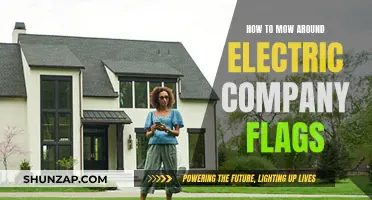Mowing Around Electric Company Flags: A Step-by-Step Guide