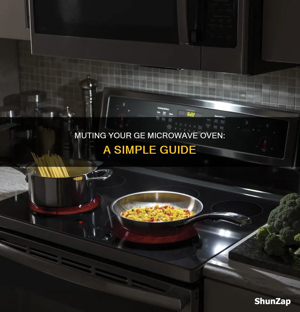 how to mute general electric micorwave oven