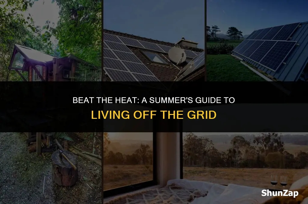 how to not use electricity in summer