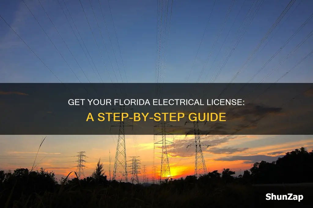 how to obtain electrical license in florida