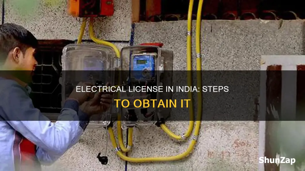 how to obtain electrical license in india