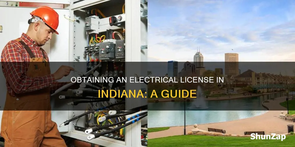 how to obtain electrical license in indiana
